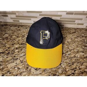 Pittsburgh Pirates hat cap MLB Baseball Adjustable Strapback Mens Black
